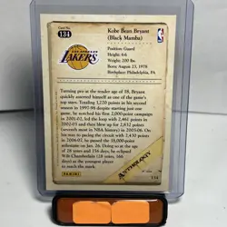 Kobe Bryant 2012 2012-2013 Panini Kobe Anthology Card #134 Los Angeles Lakers - Image 2