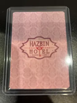Hazbin Hotel Season 2 Turf War 56/60 2nd Edition Trading Card Pink Foil 3 Star - Image 2