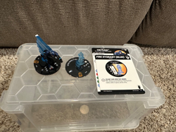 HeroClix Wonder Woman 80th Series -The Flash 070 Fire Hydrant (Blue) s008w/Card - Image 1
