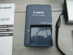 Canon IXUS 230 HS Digital Camera Silver Boxed Case SD Card Charger Complete - Image 3