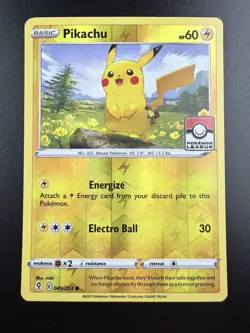 Pikachu - (Pokemon League) 049/203 League & Championship Cards Reverse Holo 1U - Image 1