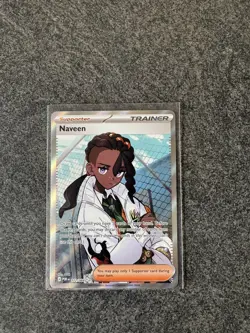 Pokemon TCG Perfect Order 112/088 Naveen Trainer Card Near Mint - Image 1