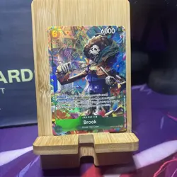 OP15-032 Brook SR Alt Art Adventure On Kamis Island One Piece TCG English Card - Image 2