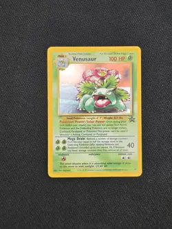 Pokemon card Pokemon VENUSAUR HOLO Black Star Promo #13 - Image 3