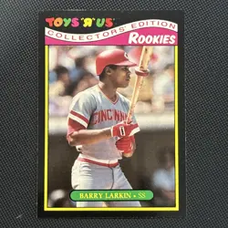1987 Topps Toys R Us Rookies Set Bonds Bo Jackson Larkin Glossy 33 Cards - Image 3