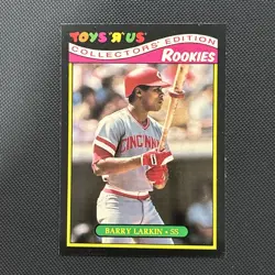 1987 Topps Toys R Us Rookies Set Bonds Bo Jackson Larkin Glossy 33 Cards - Image 3