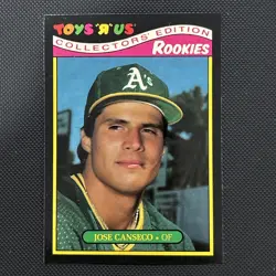 1987 Topps Toys R Us Rookies Set Bonds Bo Jackson Larkin Glossy 33 Cards - Image 4