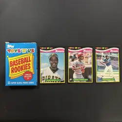 1987 Topps Toys R Us Rookies Set Bonds Bo Jackson Larkin Glossy 33 Cards - Image 1