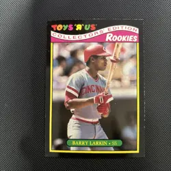 1987 Topps Toys R Us Rookies Set Bonds Bo Jackson Larkin Glossy 33 Cards - Image 3