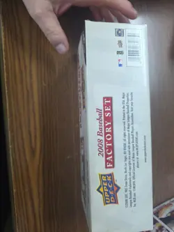 2008 Upper Deck Baseball Factory Set Series 1 & 2 Complete Set 506 cards(Sealed) - Image 4