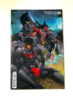 Task Force Z 12 Variant Red Hood Jim Cheung Bag & Board Nov 2022 Card Stock B - Image 1