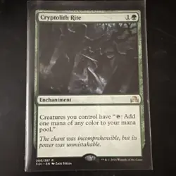 MTG Shadows over Innistrad Cryptolith Rite 200/297 LP Rare - Image 1