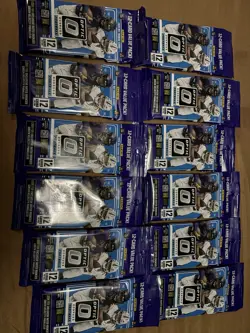 2025 Panini Optic Football 12 Card Value Pack Lot Of 12 Factory Sealed - Image 1