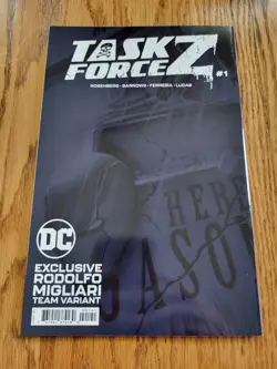 DC Comics Task Force Z #1 - Rodolfo Migliari Card Stock Cover (2021) - Excellent - Image 2