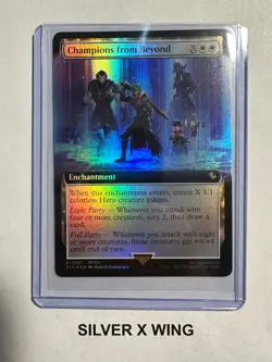 Champions from Beyond Extended Art Foil x1, MTG, Final Fantasy Commander, FIC,NM - Image 1