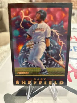 Gary Sheffield 1993 Fleer Pro-Visions Thunderbolt #3! 2 Card Min! See Desc! - Image 1