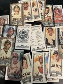 2025 Topps Allen & Ginter Mini Lot SP, Gold, Black, Chrome, A&G Back Cards - Image 1