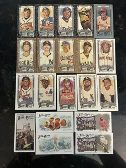 2025 Topps Allen & Ginter Mini Lot SP, Gold, Black, Chrome, A&G Back Cards - Image 4