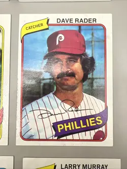 1980 Topps Baseball Lots Of 18 Cards Near Mint Condition - Image 5