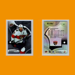 Florida Panthers Lot 9 Hockey Cards Upper Deck Allure Aleksander Barkov NM NHL - Image 3