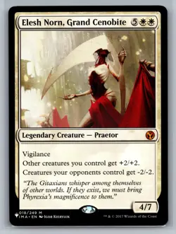 Elesh Norn, Grand Cenobite New Phyrexia #9 Magic MTG - Image 1