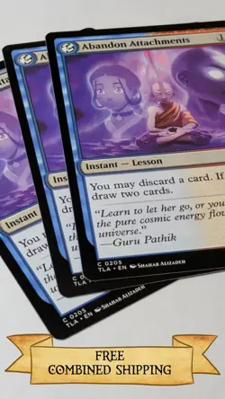 3x Abandon Attachments Avatar: The Last Airbender Regular - Image 1