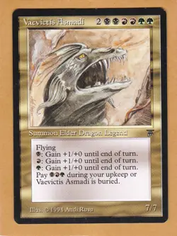 Magic the Gathering: Legends - Vaevictus Asmadi (Reduced) - Image 1