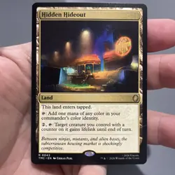 Hidden Hideout Commander: Teenage Mutant Ninja Turtles Regular R0043 NM! - Image 1