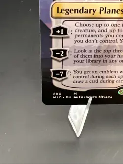 Teferi, Who Slows the Sunset (Borderless) Innistrad: Midnight Hunt Regular - Image 2