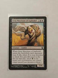 Gray Merchant of Asphodel - Theros - LP - Common - Creature - Image 1