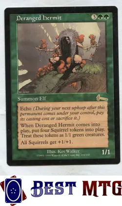Magic The Gathering MTG Deranged Hermit 101 #A Urza's Legacy - Image 1