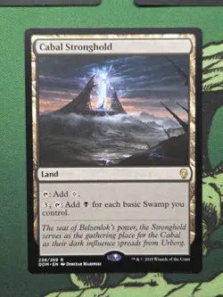 Cabal Stronghold - MTG Dominaria - NM - Image 1
