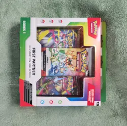 Pokemon TCG First Partner Illustration Collection Series 1 Sealed box - Image 1