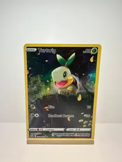 Turtwig GG31/GG70 Holo Crown Zenith Galarian Gallery Pokemon NM - Image 1