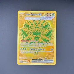 Teal Mask Ogerpon Ex 177/131 Prismatic Evolutions Gold Holo Full Art Pokemon TCG - Image 1