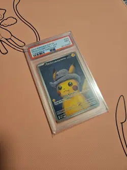 Pokemon x Van Gogh Museum: Pikachu with Grey Felt Hat Promo Card PSA 9 820650856891 - Image 2