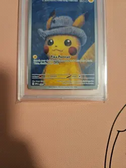 Pokemon x Van Gogh Museum: Pikachu with Grey Felt Hat Promo Card PSA 9 820650856891 - Image 5