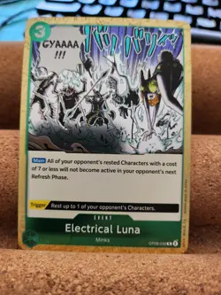 Electrical Luna OP08-036 Rare Two Legends One Piece TCG Eng NM - Image 1