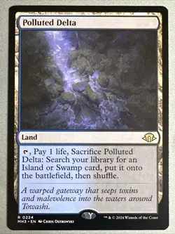 MTG / Polluted Delta / MH3 / #224 / Regular / Rare / NM - Image 1