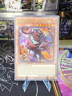 Yu-Gi-Oh! Unchained Soul of Sharvara MP24-EN215 Ultra Rare First Edition - Image 1