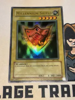 Yugioh! Millennium Shield - MP1-001 - McDonald’s PROMO - Ultra Rare VLP - Image 2