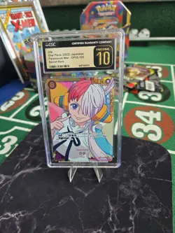 Uta Paramount War OP02-120 Secret Rare Japanese CGC Pristine 10 - Image 1