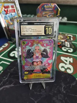 One Piece S-Snake Two Legends OP08-112 Alt Art Parallel Super Rare CGC 10 - Image 1