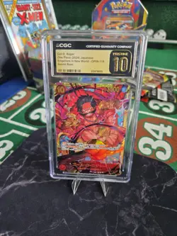 Bandai Gol D. Roger Emperors in New World OP09-118 Secret Rare CGC 10 - Image 1