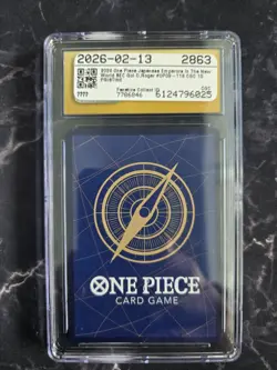 Bandai Gol D. Roger Emperors in New World OP09-118 Secret Rare CGC 10 - Image 3