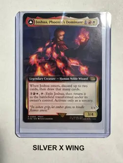 Joshua, Phoenix's Dominant Extended Art x1, MTG, Final Fantasy, FIN, NM - Image 1
