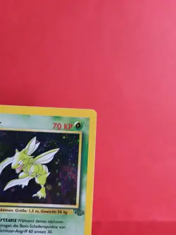 Pokemon Karte/card Scyther Sichlor 10/64 Jungle Set Holo 1. Edition - Near Mint - Image 2