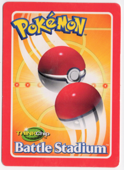 Blastoise THINKChip Battle Stadium Pokemon Card - Image 2