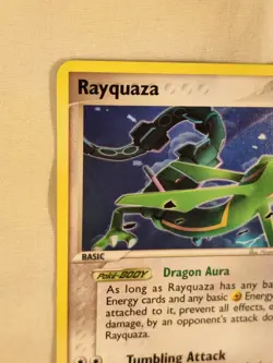 Rayquaza 22/107 Rare Deoxys Regular Pokemon Card - Near Mint NM - Image 2