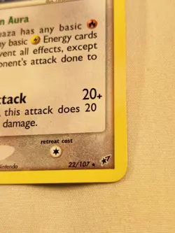 Rayquaza 22/107 Rare Deoxys Regular Pokemon Card - Near Mint NM - Image 4